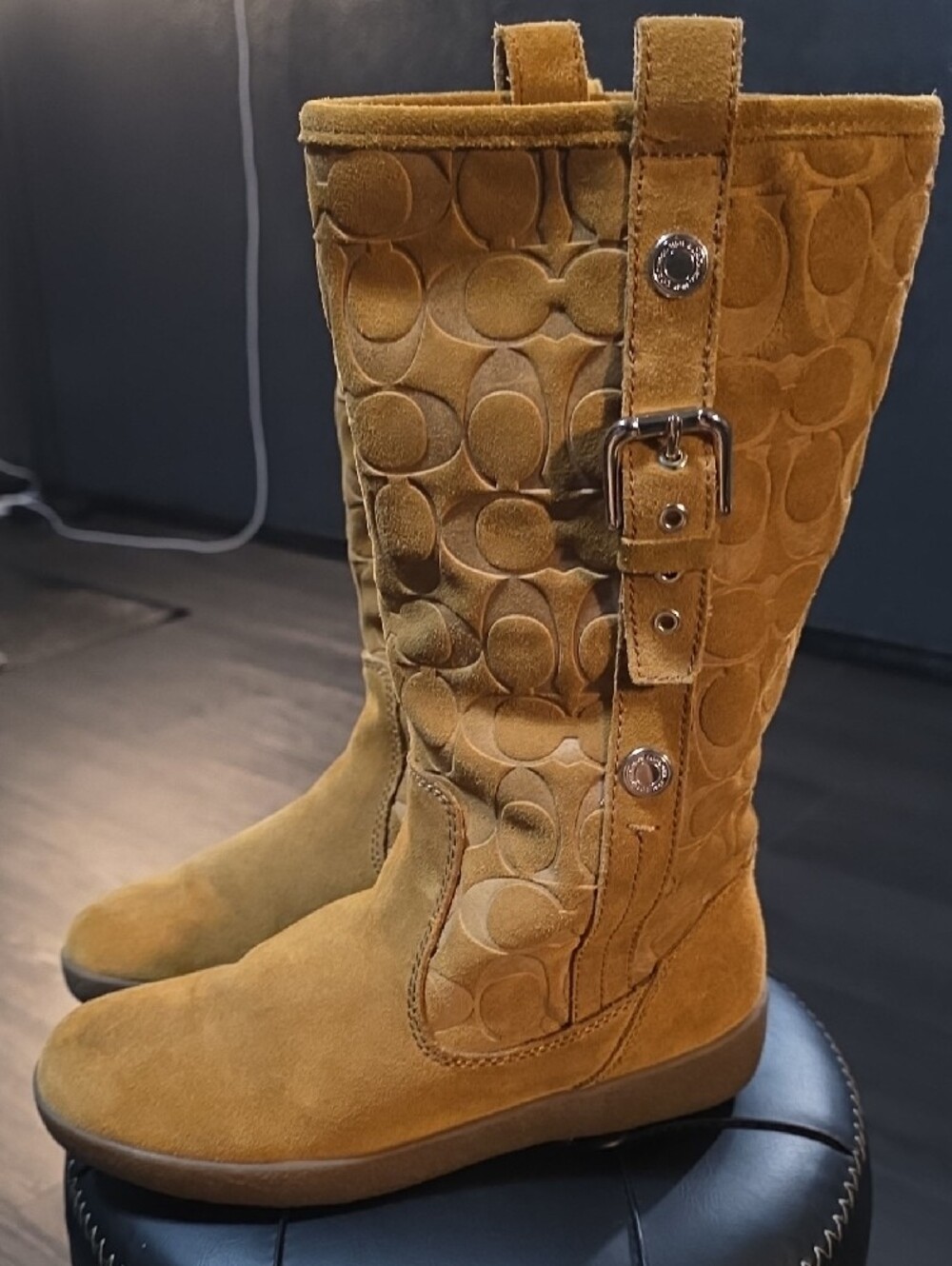 Coach Signature Boots - Picture 4 of 6